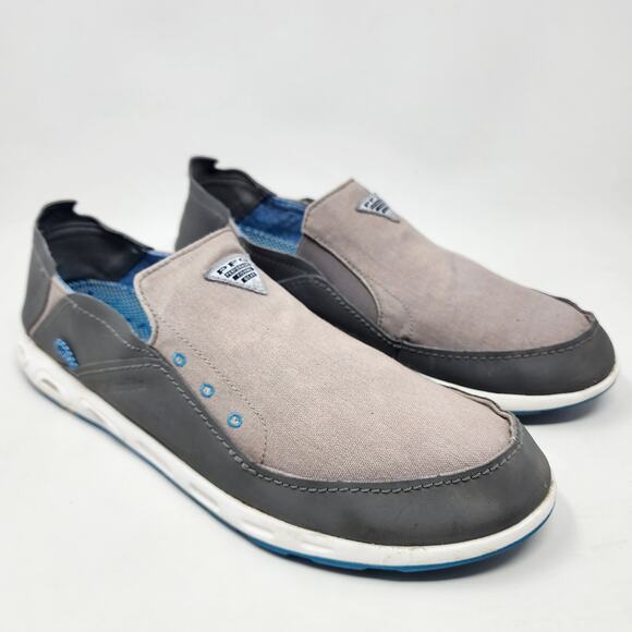 Columbia Other - Columbia PFG Casual Shoes Men 13 Bahama Vent Fishing Beige Grey Blue BM4677-029